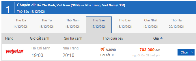 Phòng bán vé máy bay tại Bình Thuận
